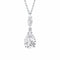 Diamonfire Teardrop and Marquise Drop Pendant P5520