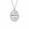 Diamonfire Cubic Zirconia Oval Halo Pendant P5521