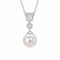 Diamonfire Cubic Zirconia Shell Pearl Drop Pendant P5522