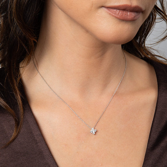 Diamonfire Clear Cubic Zirconia Timeless Cushion Cut Pendant P5569