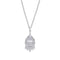 Diamonfire Clear Cubic Zirconia Timeless Pear Cut Pendant P5572