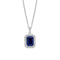 Diamonfire Clear Sapphire Cubic Zirconia Delicate Round Cut Pendant P5580