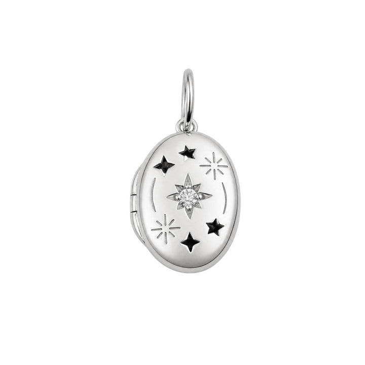 Beginnings Sterling Silver Cubic Zirconia Pendant P5638C
