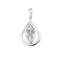 Beginnings Sterling Silver Crystal Pendant P5639C