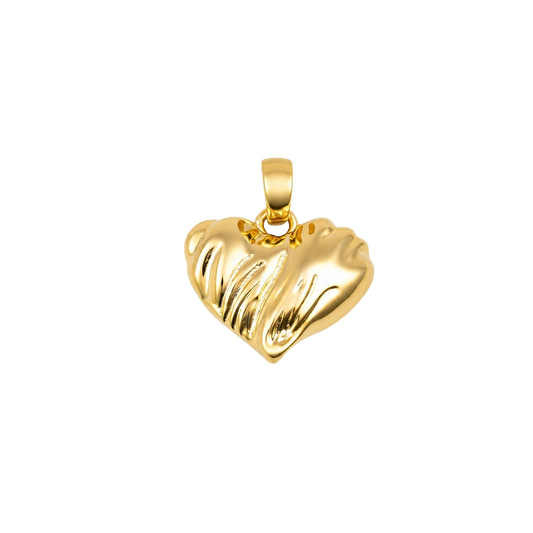 Beginnings Sterling Silver Gold Pendant P5642