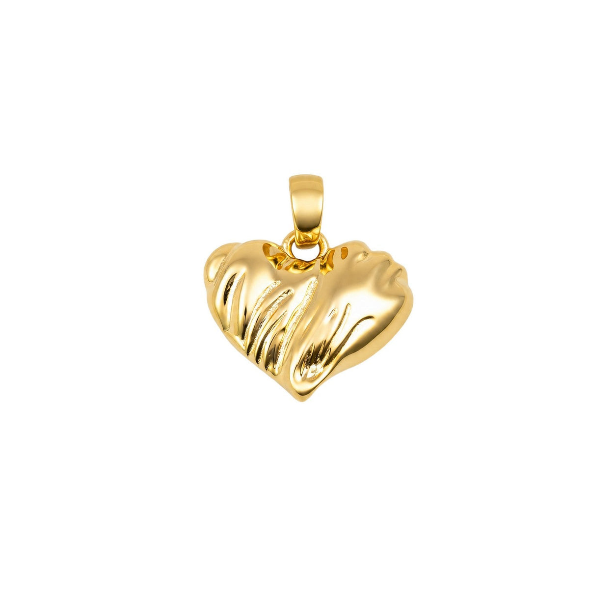 Beginnings Sterling Silver Gold Pendant P5642
