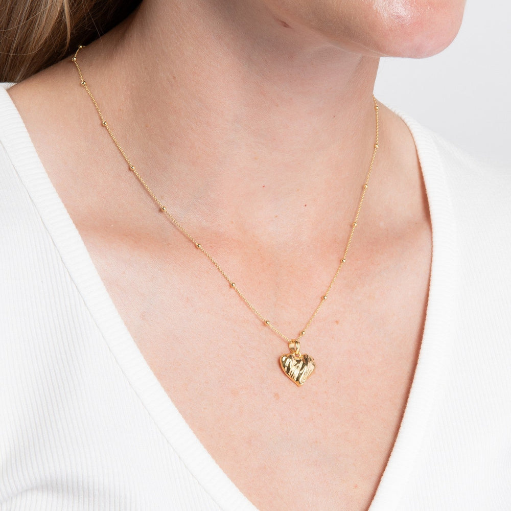 Beginnings Sterling Silver Gold Pendant P5642