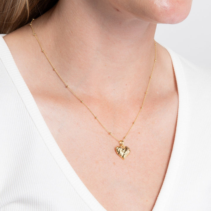Beginnings Sterling Silver Gold Pendant P5642