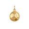 Beginnings Sterling Silver Gold Pendant P5646
