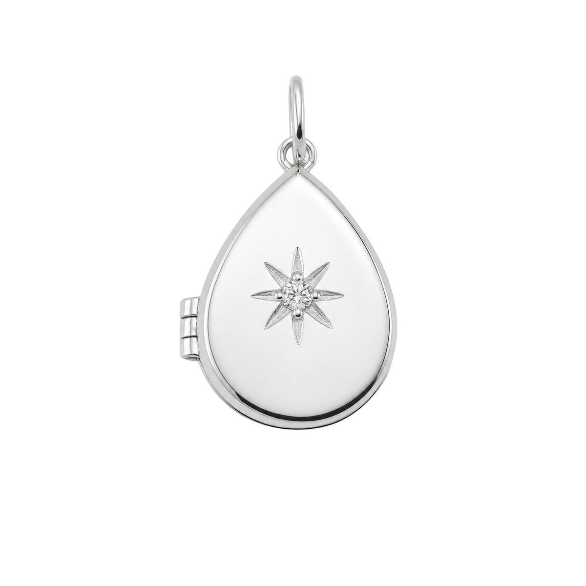 Beginnings Sterling Silver Cubic Zirconia Pendant P5647C