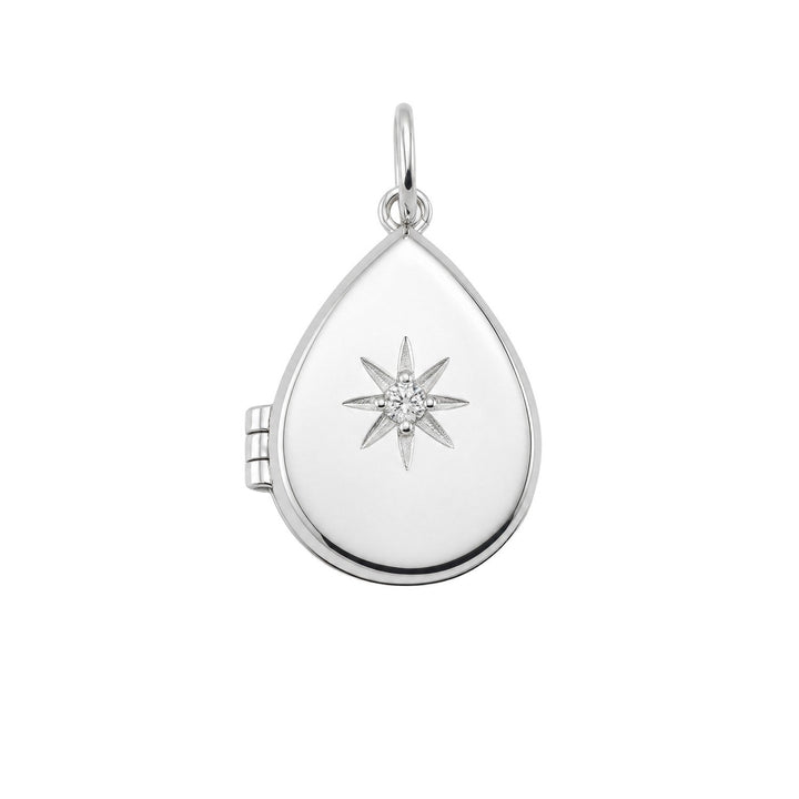 Beginnings Sterling Silver Cubic Zirconia Pendant P5647C
