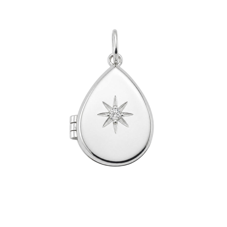 Beginnings Sterling Silver Cubic Zirconia Pendant P5647C