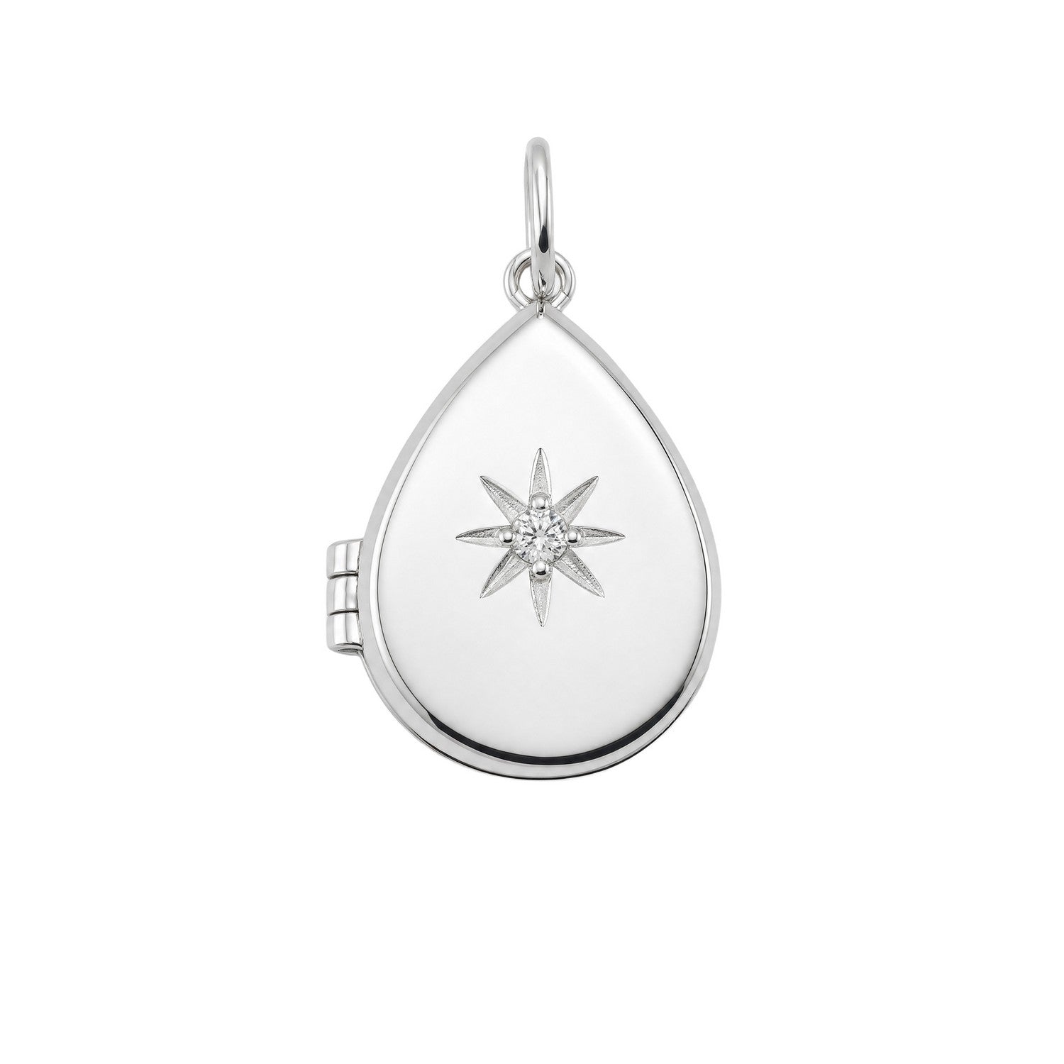 Beginnings Sterling Silver Cubic Zirconia Pendant P5647C