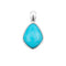 Beginnings Sterling Silver Blue Magnesite Pendant P5649T