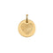 Beginnings Sterling Silver Gold Pendant P5653