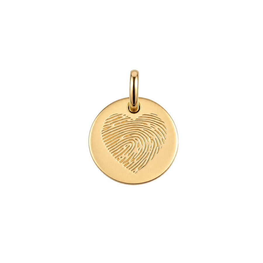 Beginnings Sterling Silver Gold Pendant P5653