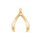 Beginnings Sterling Silver Gold Pendant P5655