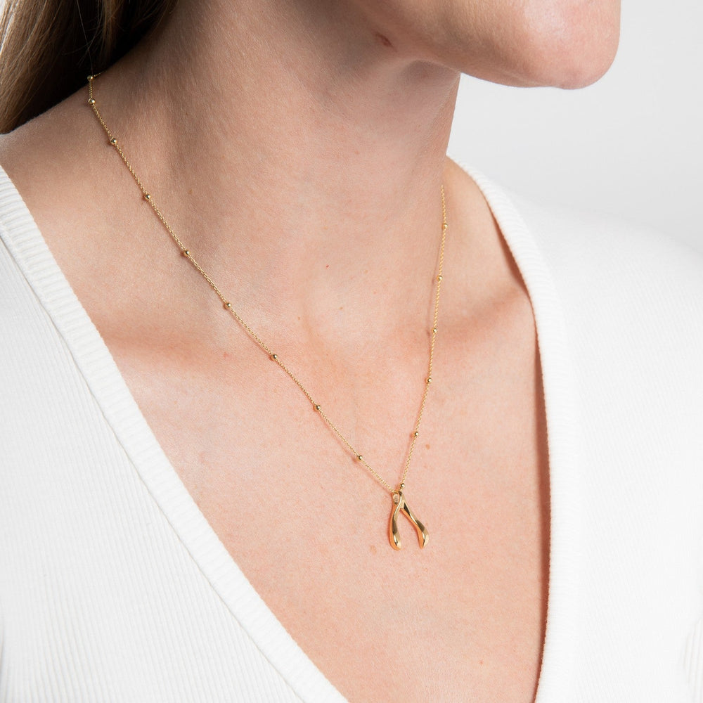 Beginnings Sterling Silver Gold Pendant P5655