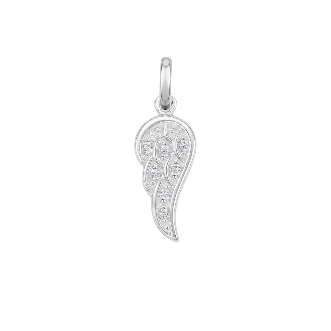 Beginnings Sterling Silver Cubic Zirconia Pendant P5659C