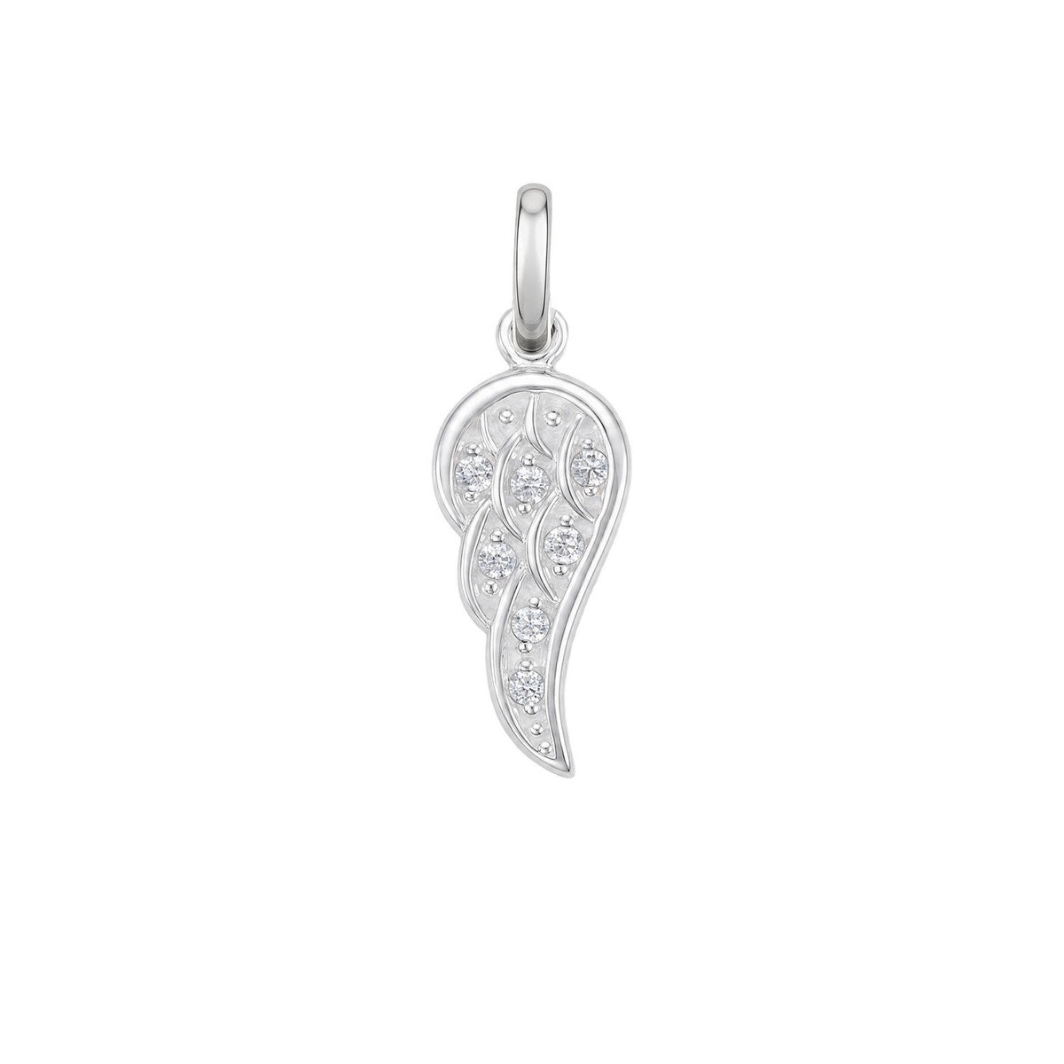 Beginnings Sterling Silver Cubic Zirconia Pendant P5659C