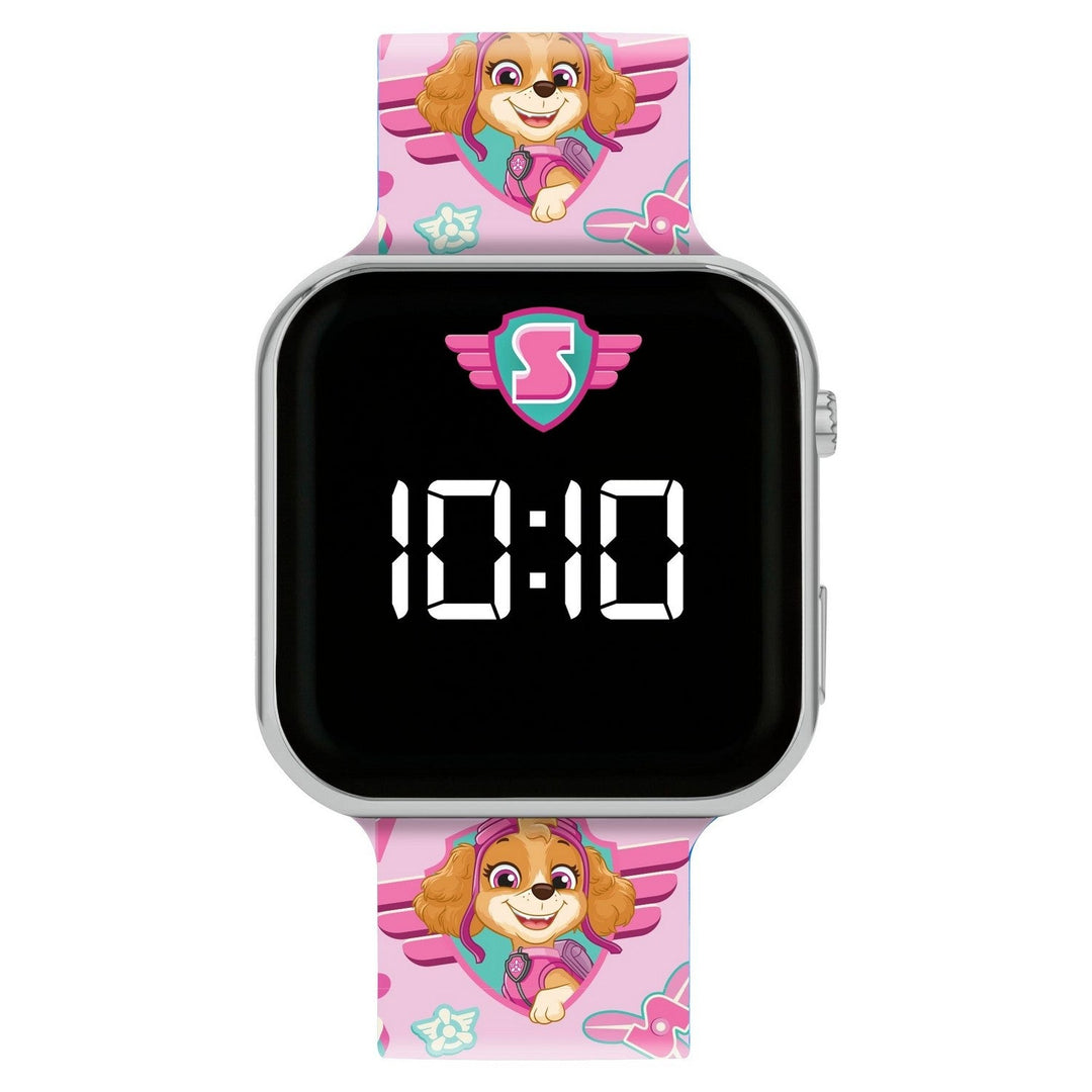 Pre School Paw Patrol Skye Printed Led Watch PAW4628