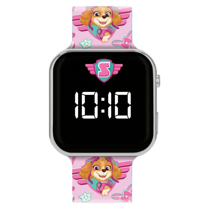 Pre School Paw Patrol Skye Printed Led Watch PAW4628