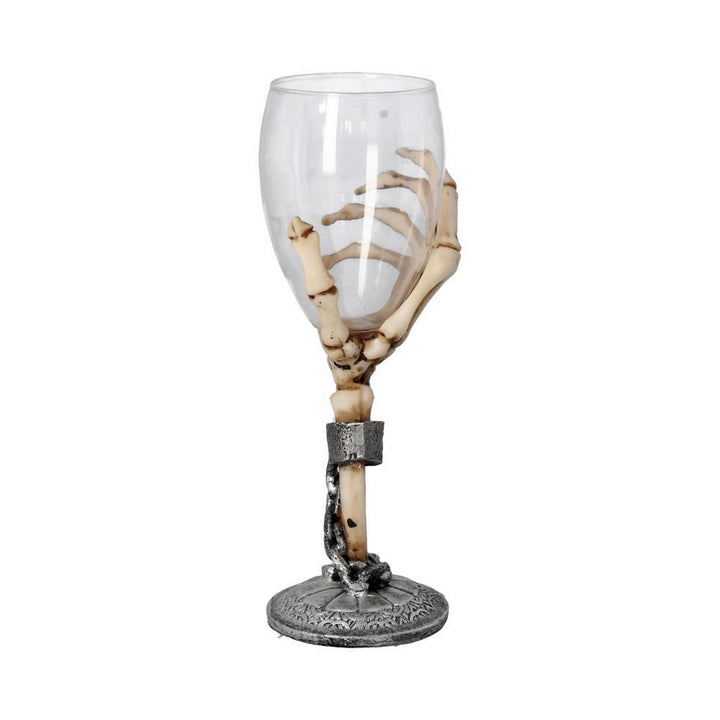Claw Skeleton Hand Wine Glass Goblet 21cm PC2948