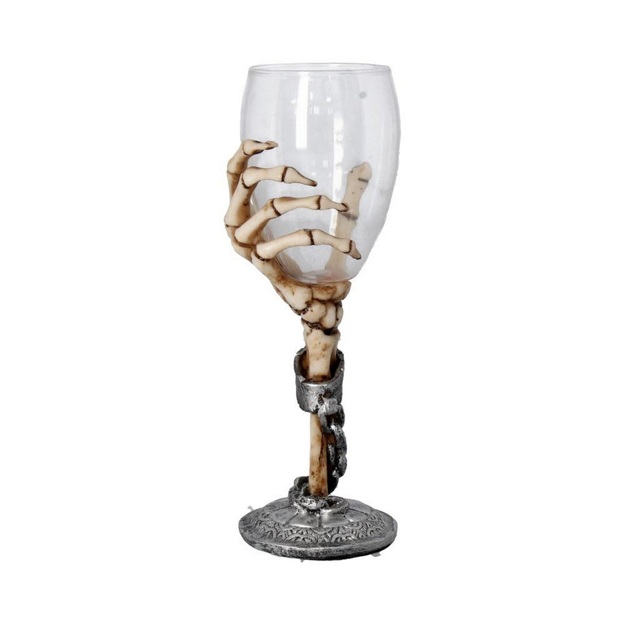 Claw Skeleton Hand Wine Glass Goblet 21cm PC2948