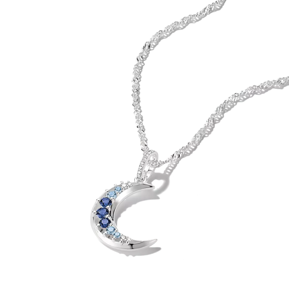 Thomas Sabo Midnight Sky Sterling Silver Crystal Zirconia Pendant PE1020-166-1