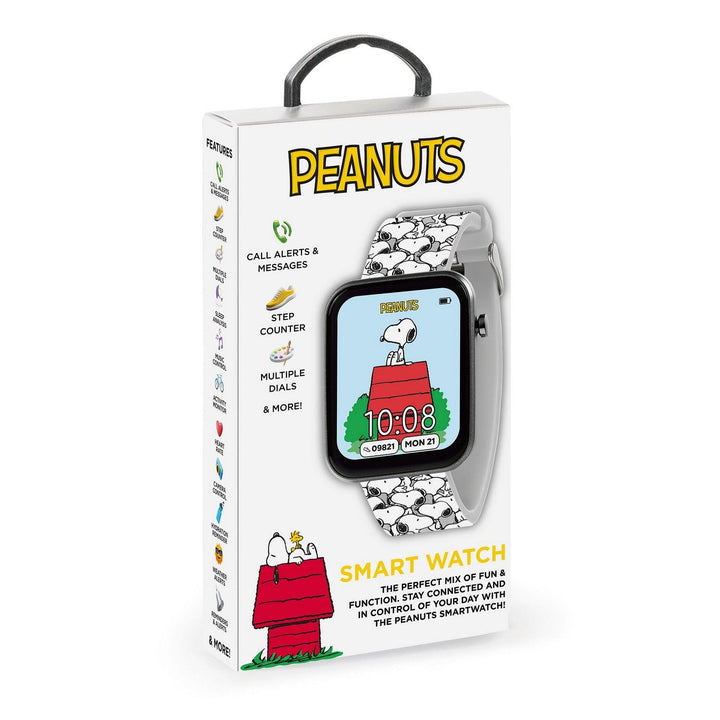 Collectable Peanuts Snoopy Printed Strap Smart Watch PEA4053