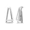 Sterling Silver Plated Earrings PEN1065MTL000