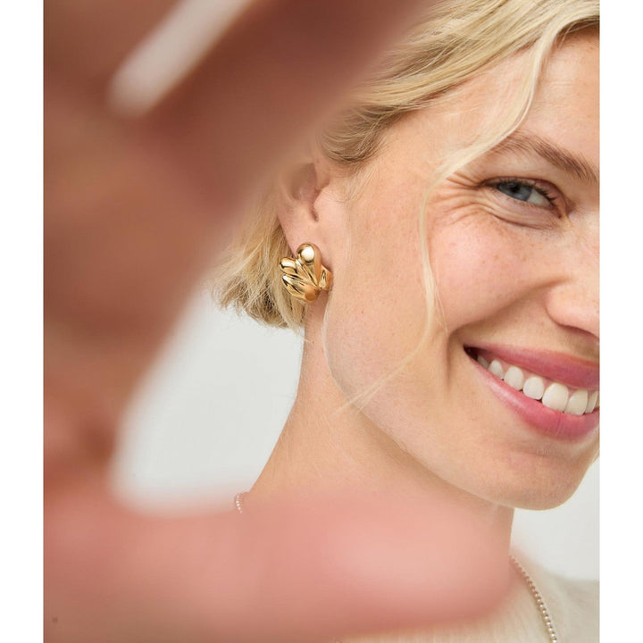UNOde50 Originia 18k Gold Plated Earrings PEN1078ORO000