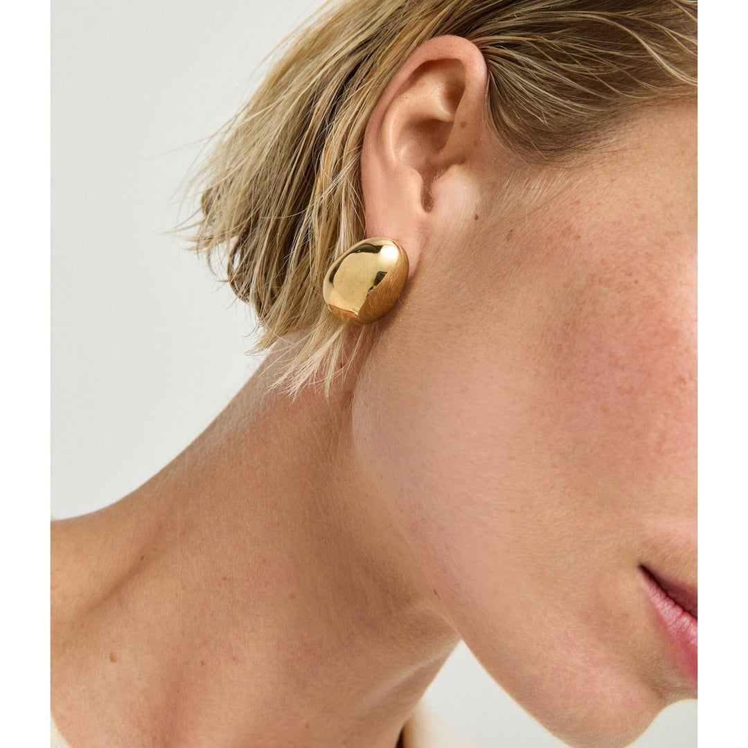 UNOde50 Big Nexia 18k Gold Plated Earrings PEN1081ORO000