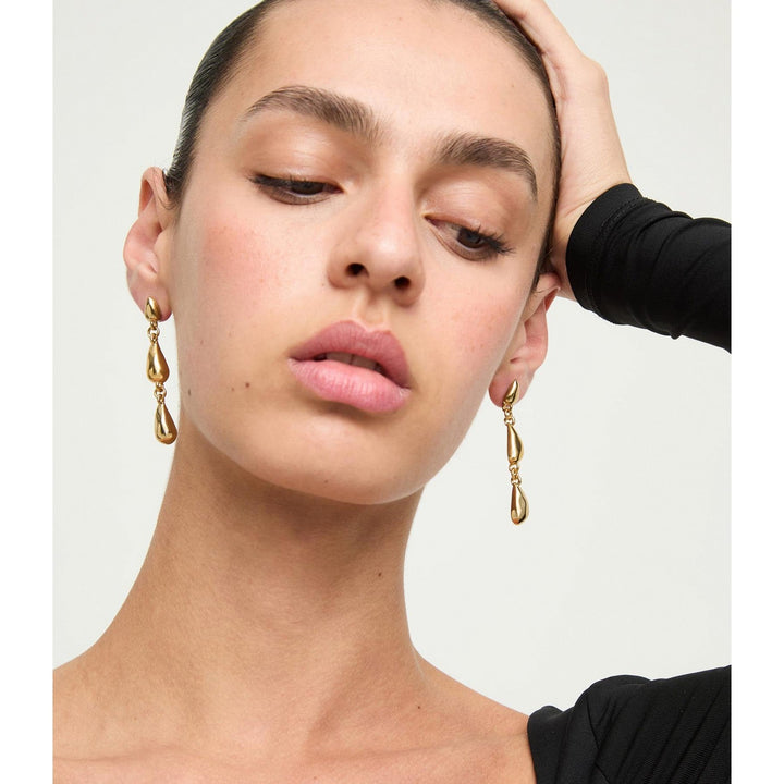UNOde50 Medelux 18k Gold Plated Earrings PEN1083ORO000