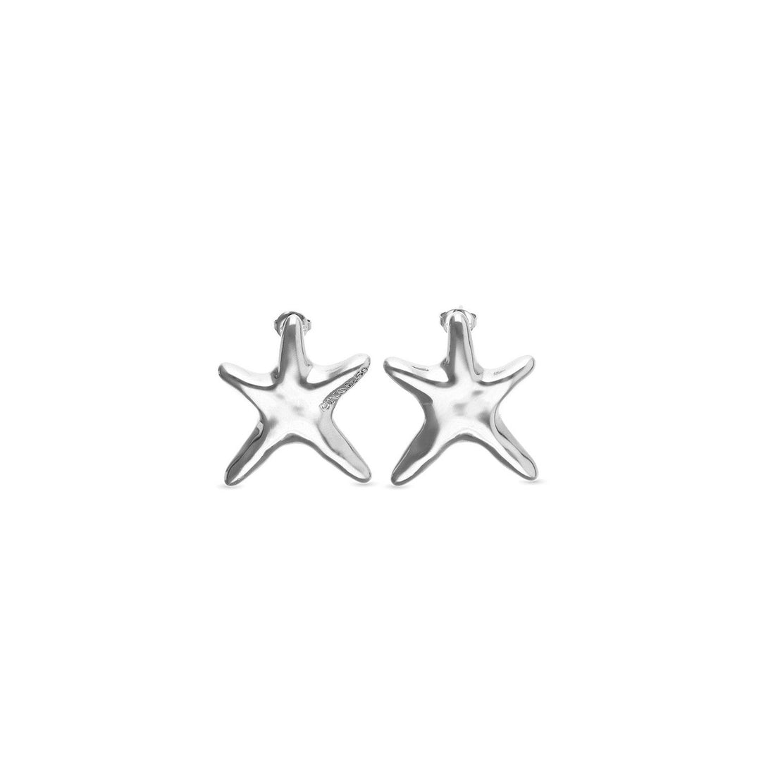 UNOde50 Stellaris Silver Plated Earrings PEN1085MTL000