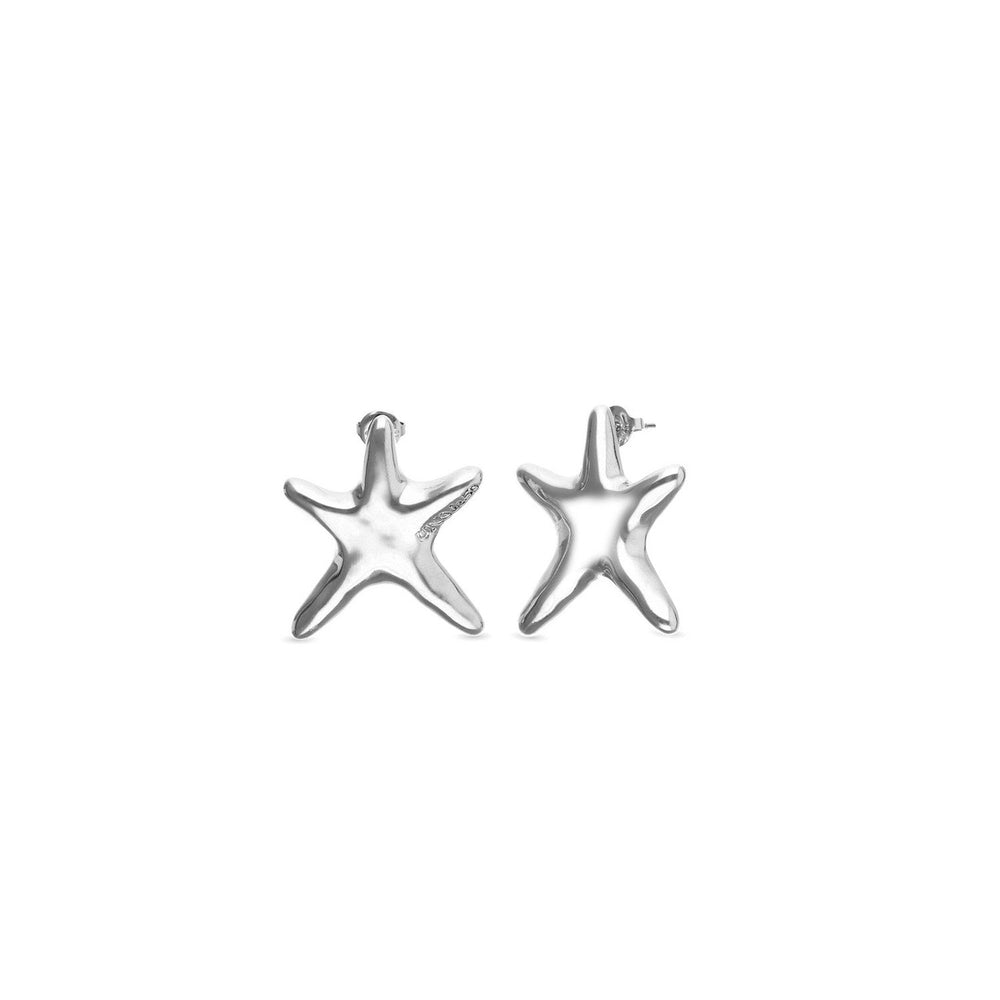 UNOde50 Stellaris Silver Plated Earrings PEN1085MTL000
