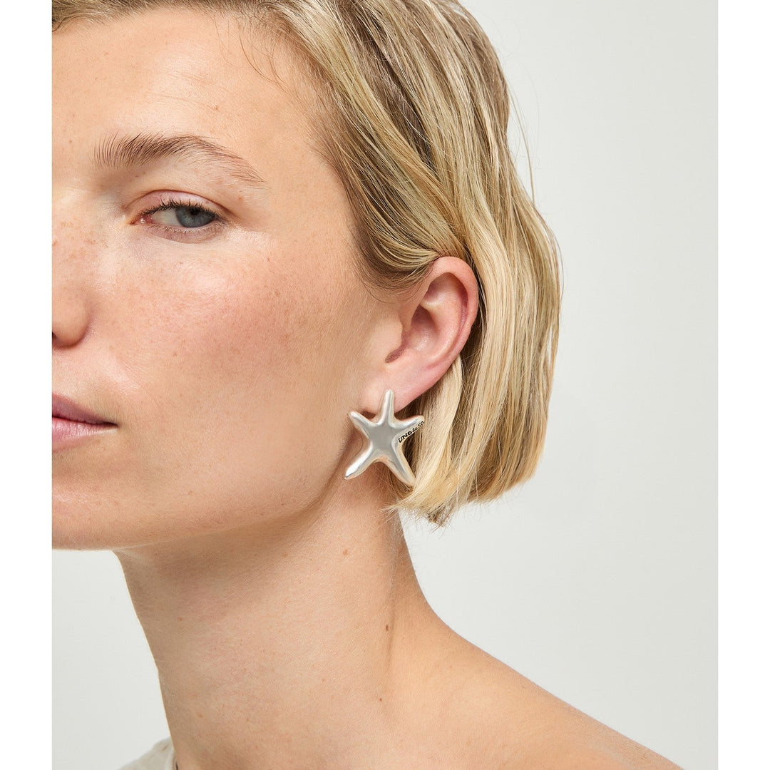 UNOde50 Stellaris Silver Plated Earrings PEN1085MTL000