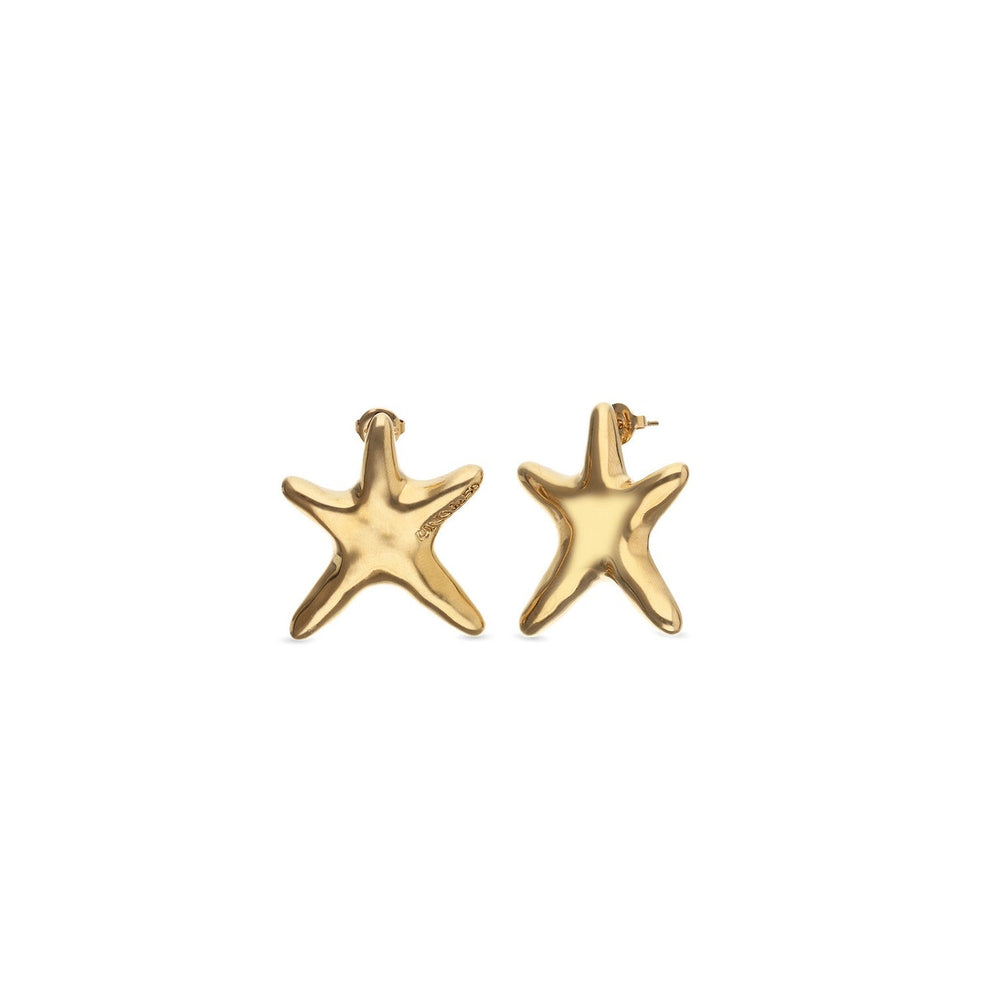 UNOde50 Stellaris 18k Gold Plated Earrings PEN1085ORO000