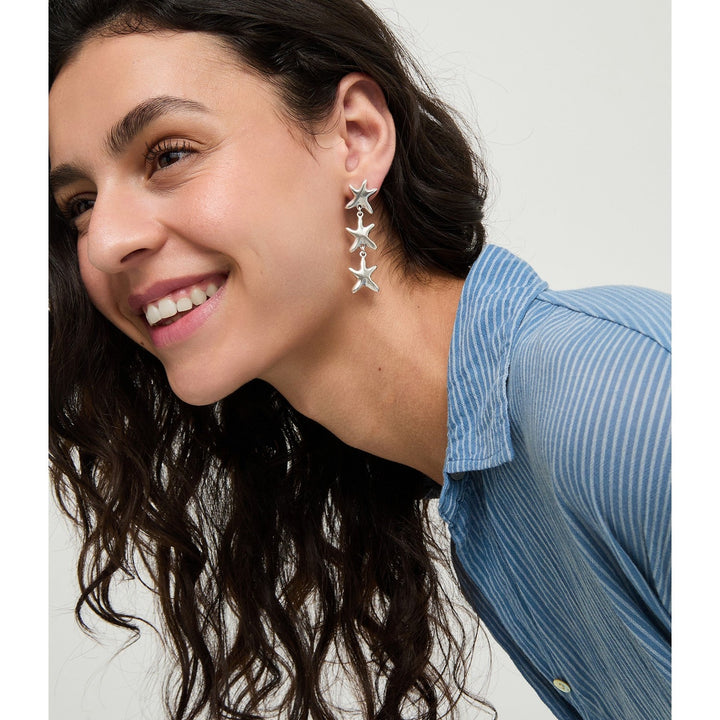 UNOde50 Orion Silver Plated Earrings PEN1086MTL000