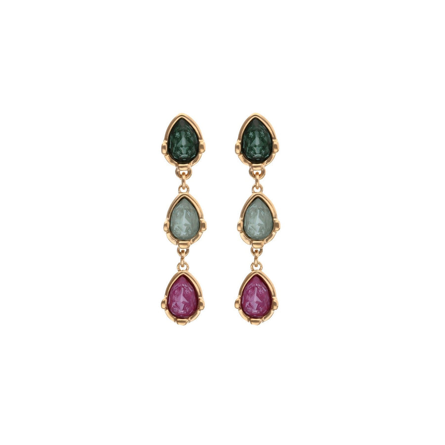 UNOde50 Presagio 18k Gold Plated Earrings PEN1087MCLORO