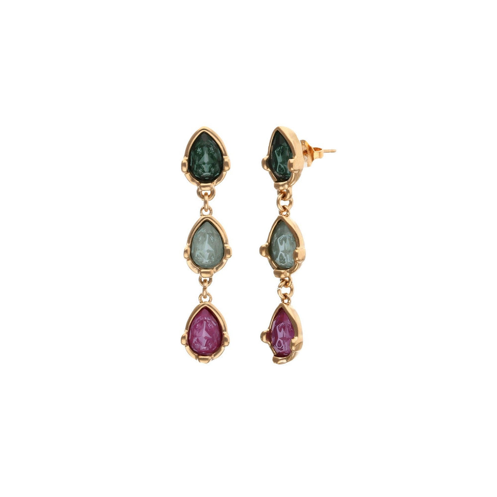 UNOde50 Presagio 18k Gold Plated Earrings PEN1087MCLORO