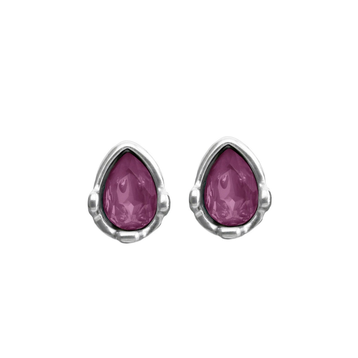 UNOde50 Presagio Silver Plated Earrings PEN1088RSAMTL