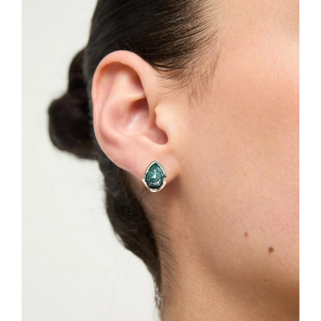 UNOde50 Presagio Silver Plated Earrings PEN1088VRDMTL