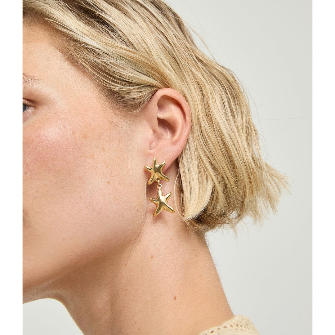 UNOde50 Orion 18k Gold Plated Earrings PEN1091ORO000