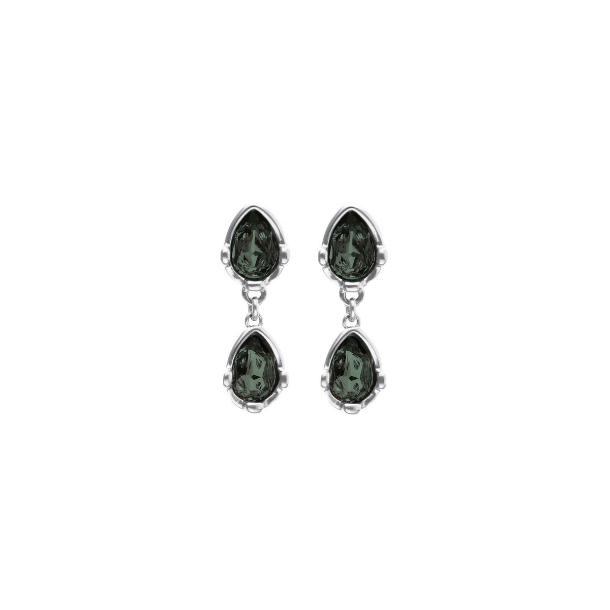 UNOde50 Presagio Silver Plated Earrings PEN1095VRDMTL