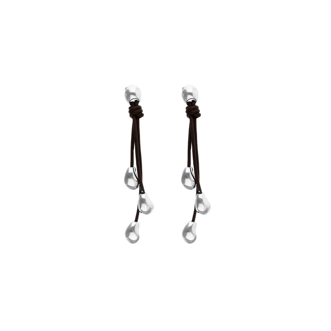 UNOde50 Radix Silver Plated Earrings PEN1097MARMTL