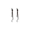 UNOde50 Radix Silver Plated Earrings PEN1097MARMTL