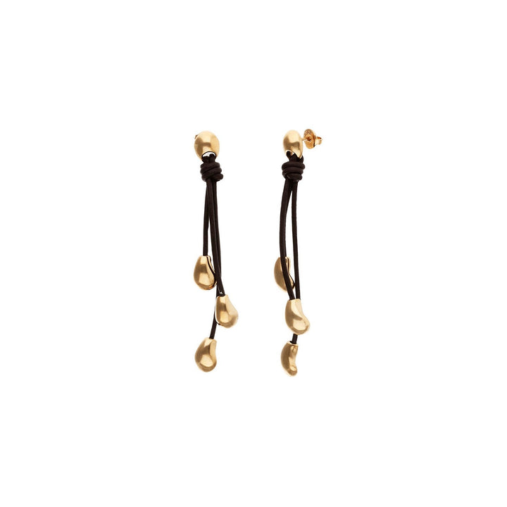 UNOde50 Radix 18k Gold Plated Earrings PEN1097MARORO