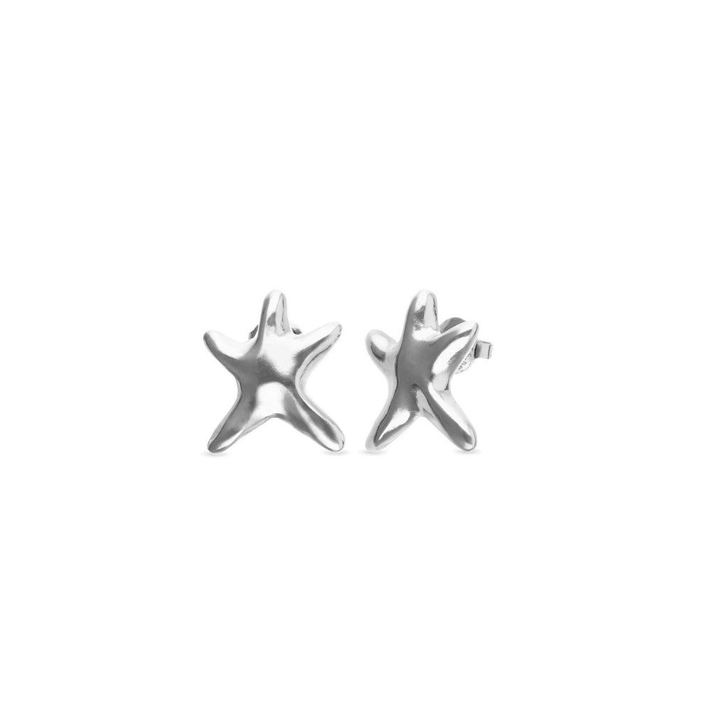 UNOde50 Star Silver Plated Earrings PEN1098MTL000
