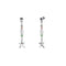 UNOde50 Espectro Silver Plated Earrings PEN1103MCLMTL